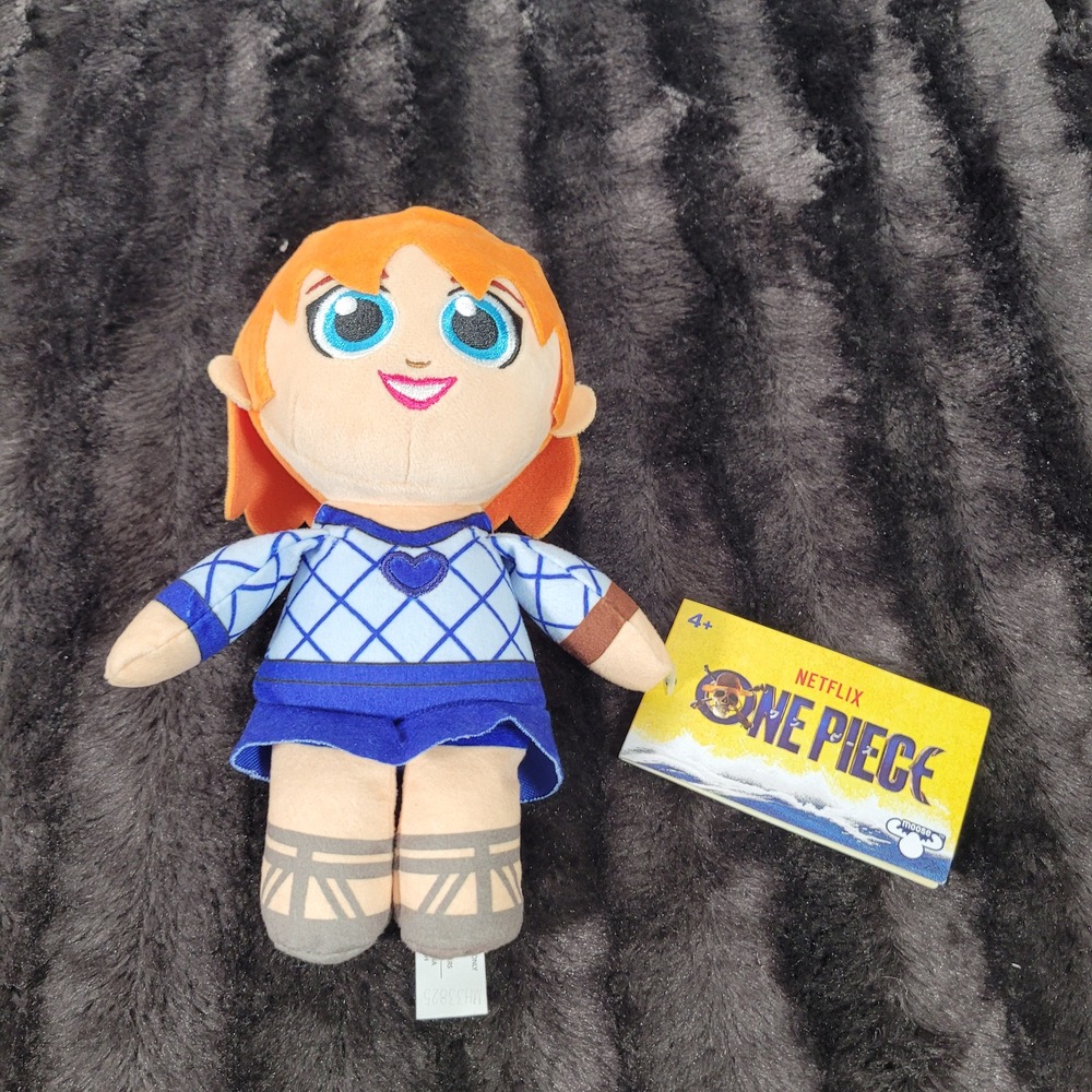 Netflix One Piece Nami Plush Toy Moose Toys Live Action Series Collectible NWT
